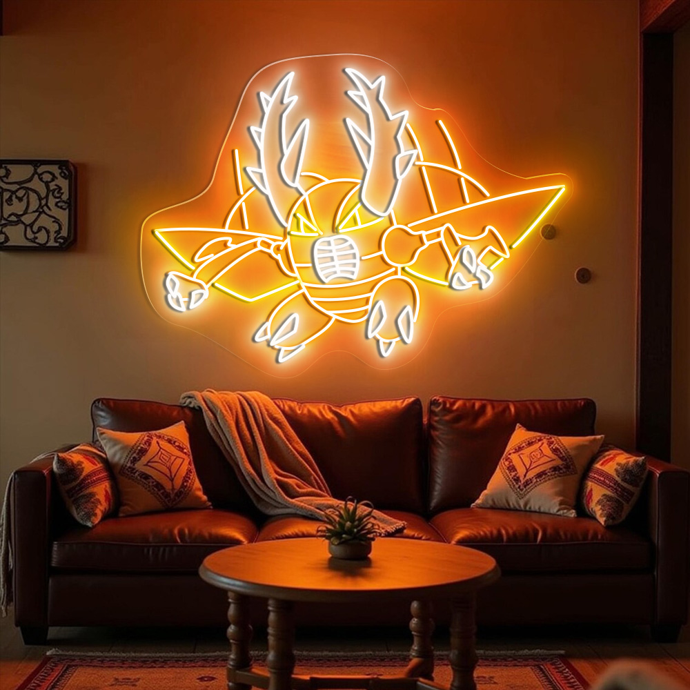 Pinsir Pokemon Neon Signs
