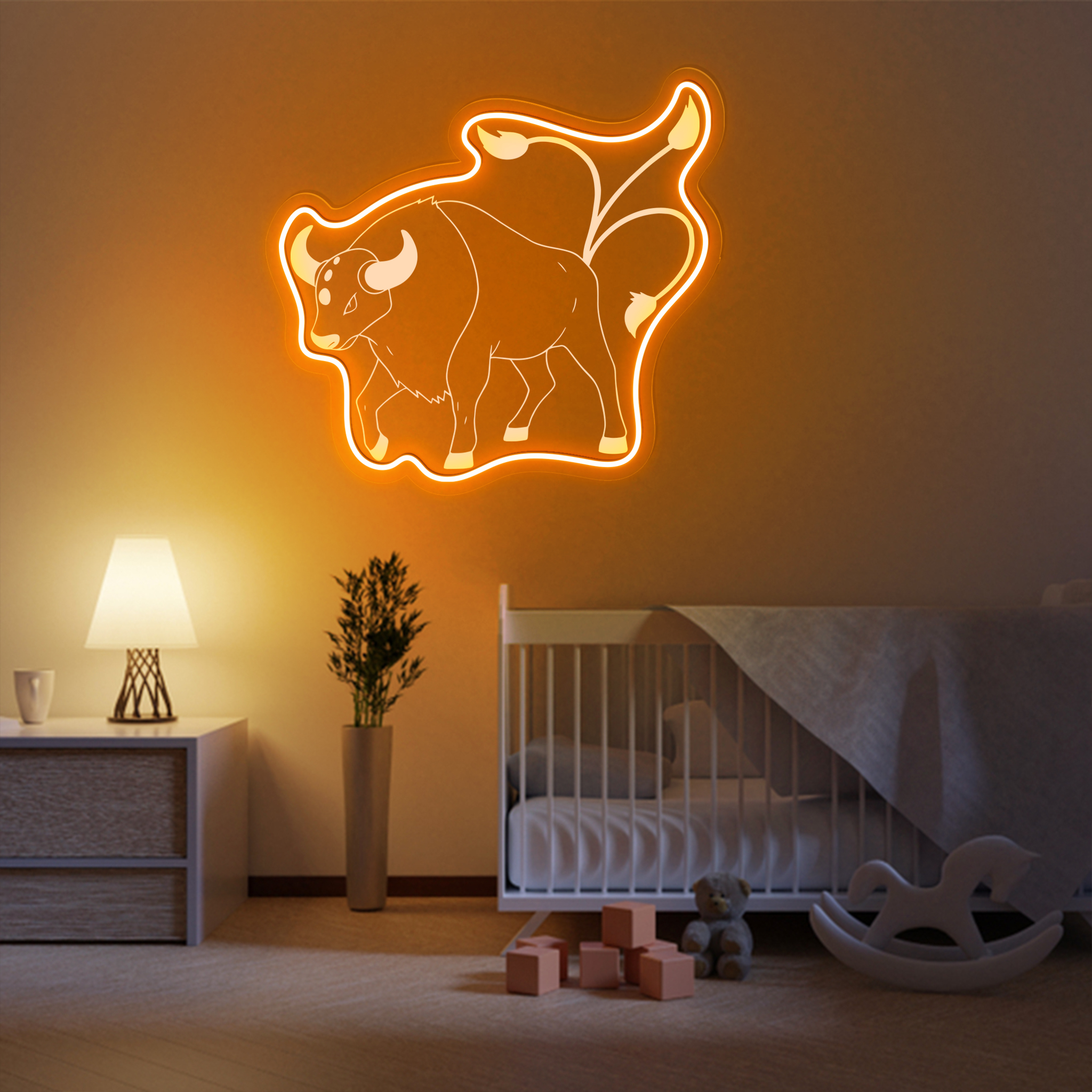 Pokemon Tauros Laser Sign