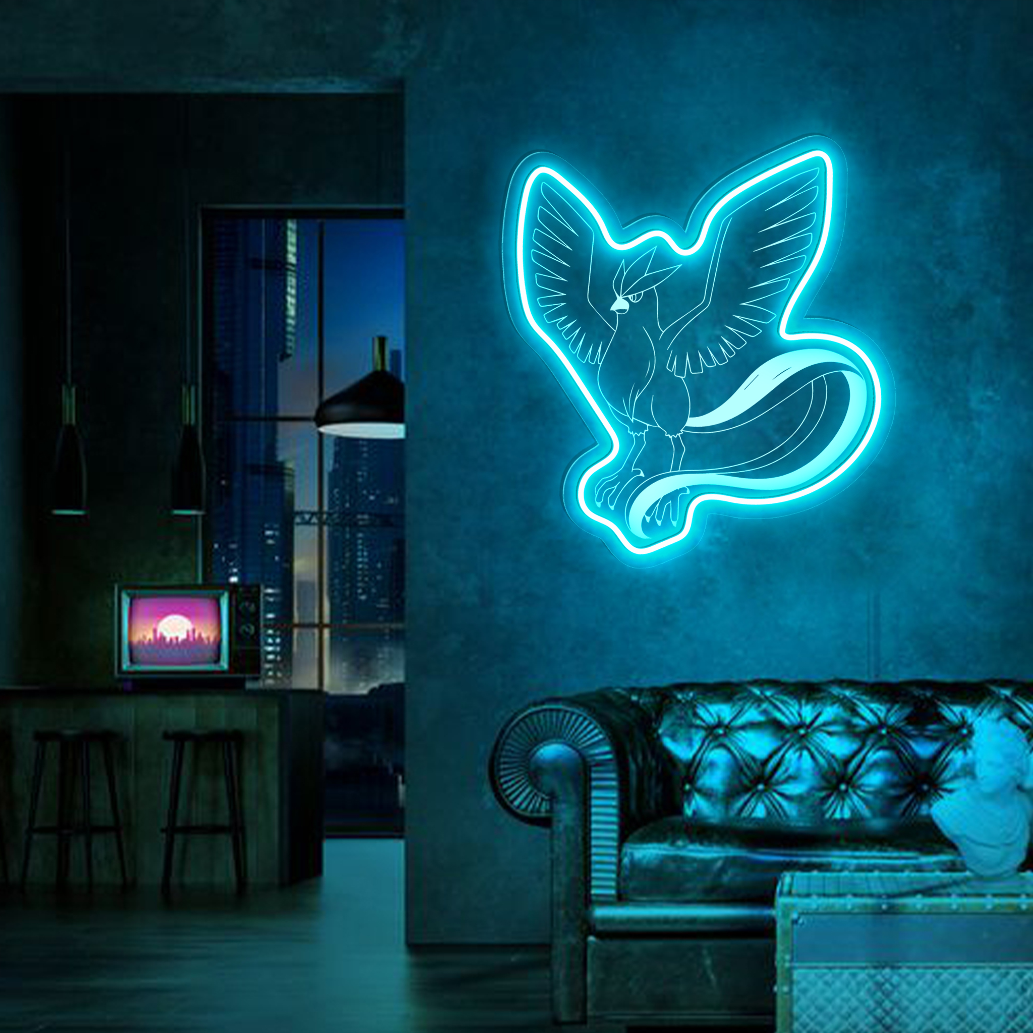 Articuno Pokemon Laser Signs