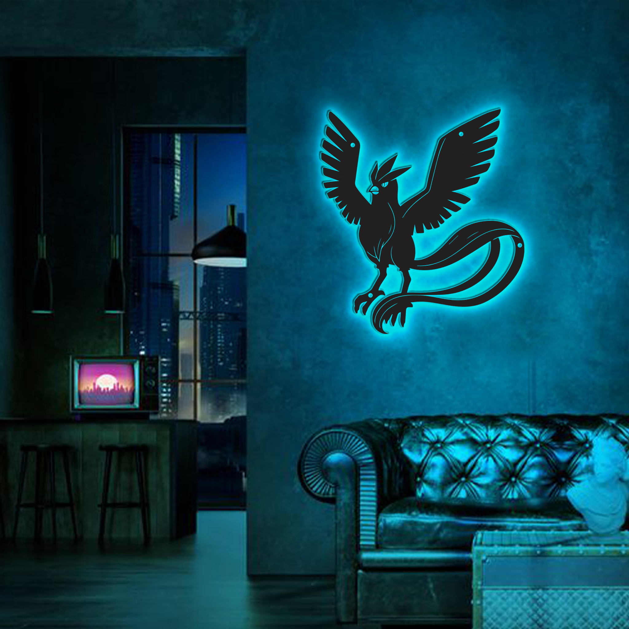 Articuno Pokemon Metal Signs