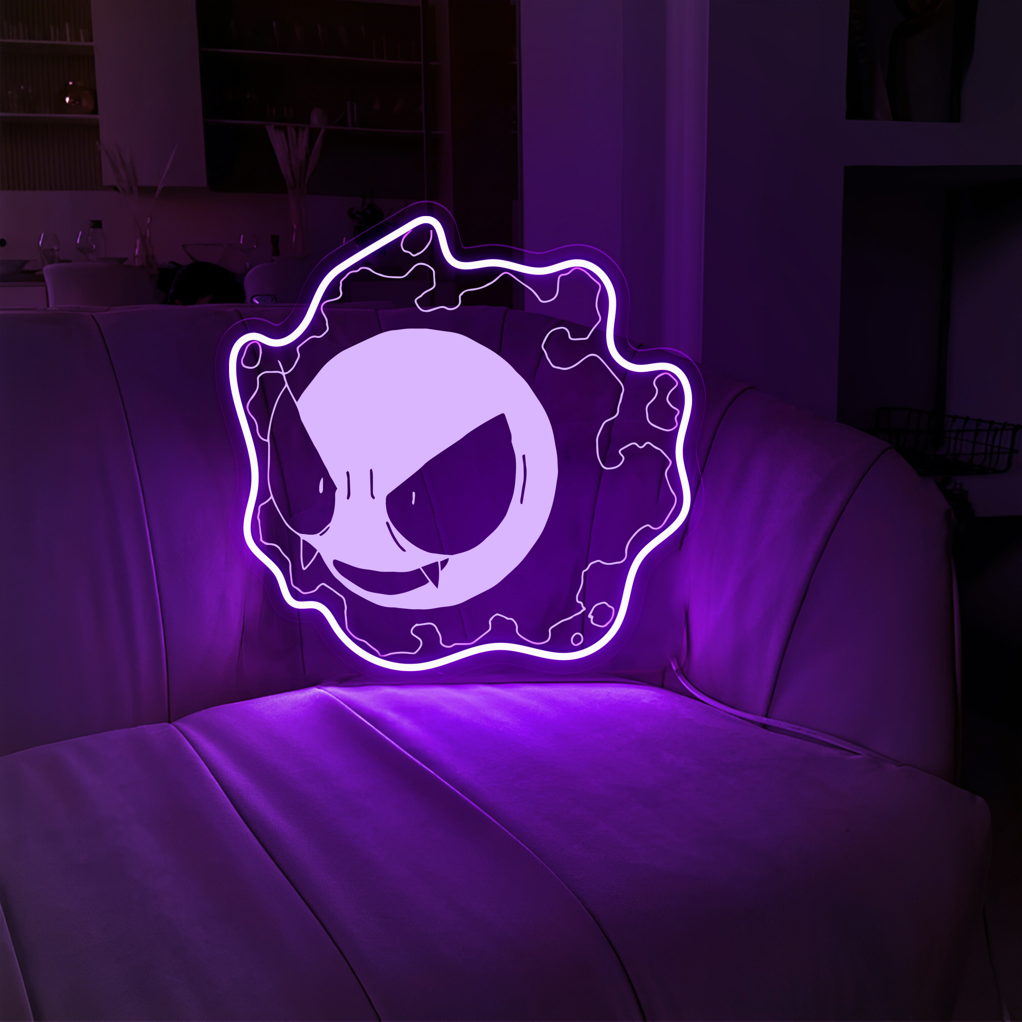 Gastly Pokemon Laser Sign