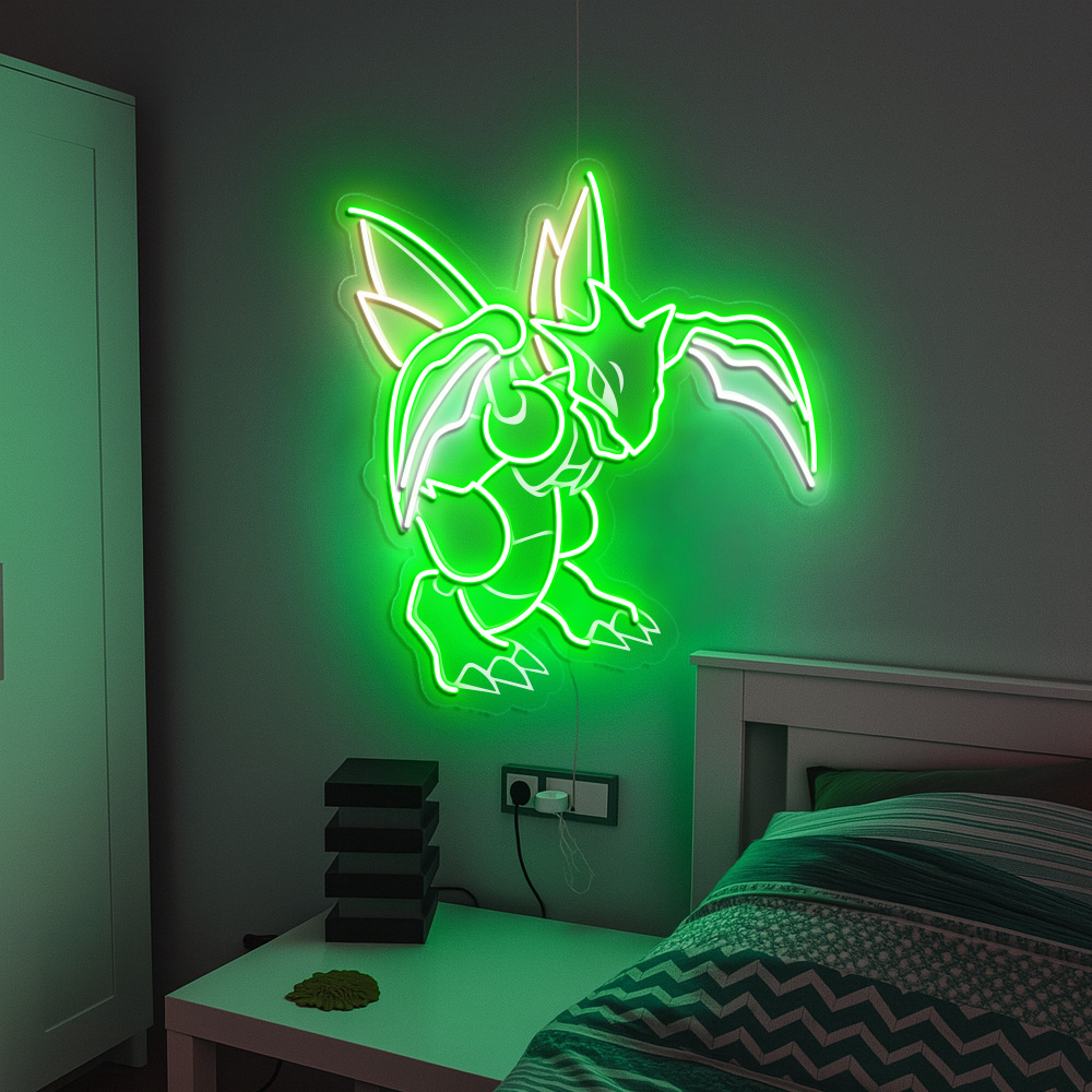 Pokemon Scyther Neon Signs