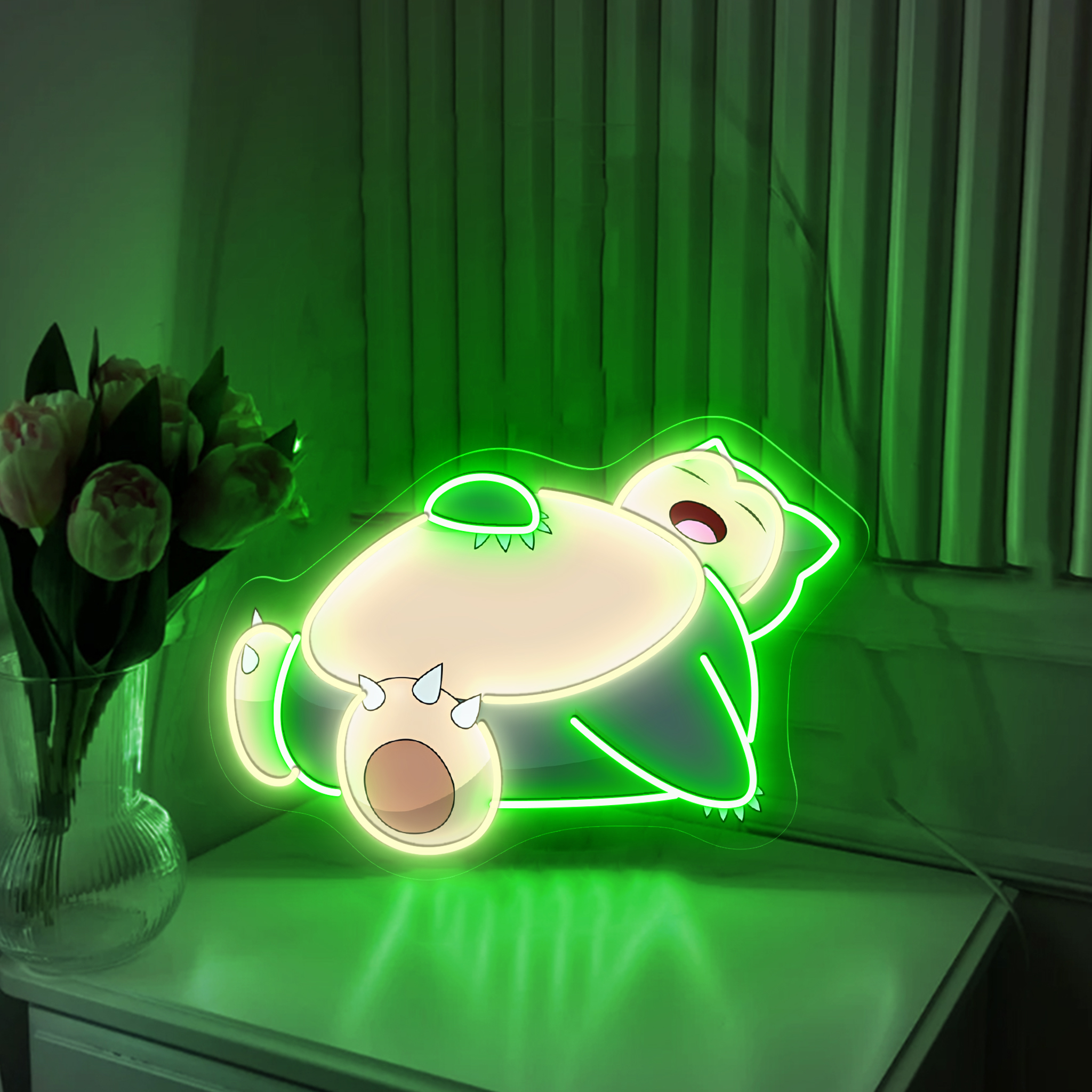 Snorlax Pokemon UV Signs