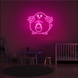 Pokemon Chansey Neon Sign