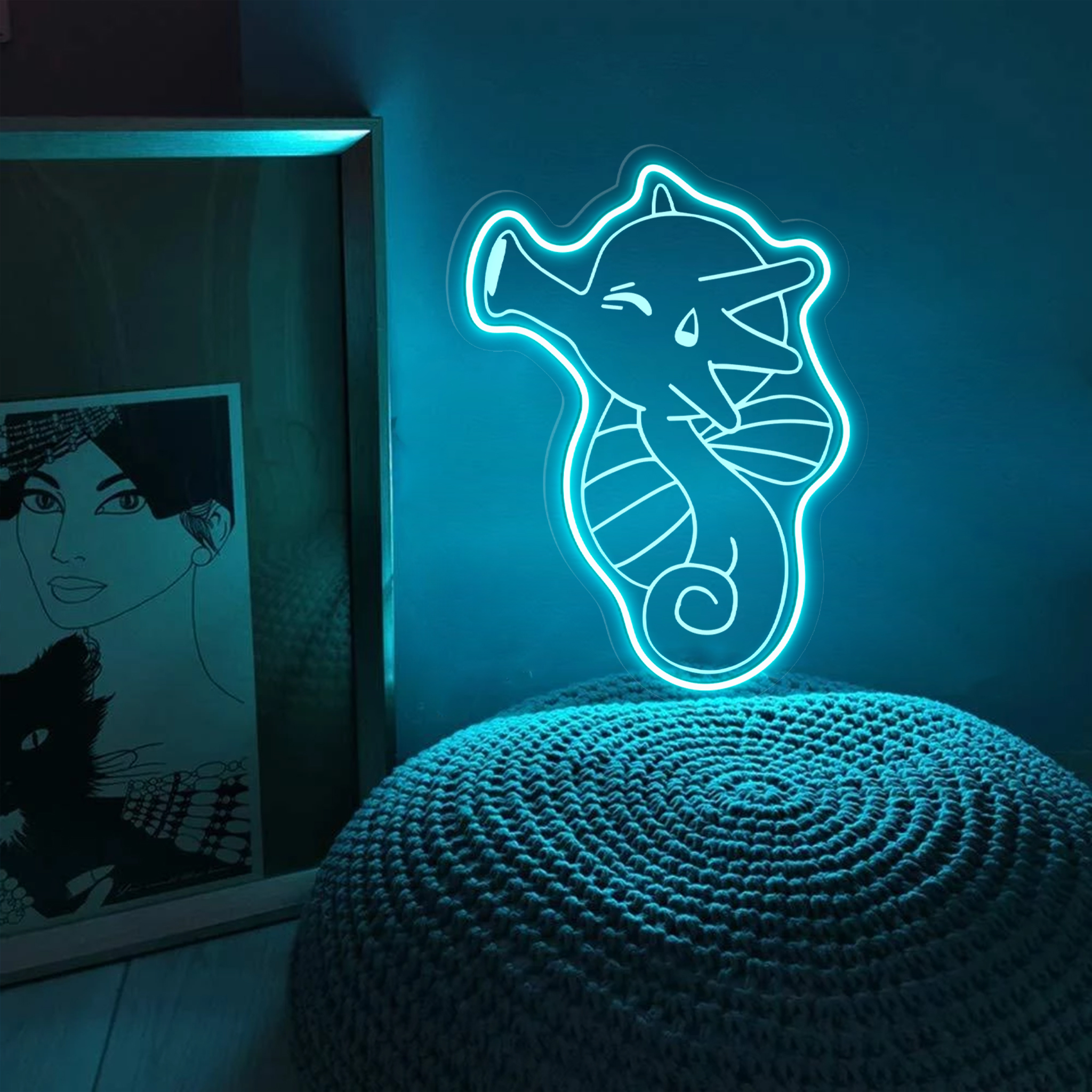 Pokemon Horsea Laser Signs