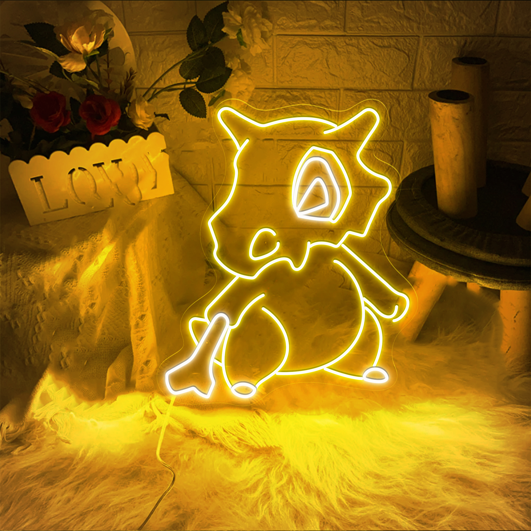 Pokemon Cubone Neon Signs