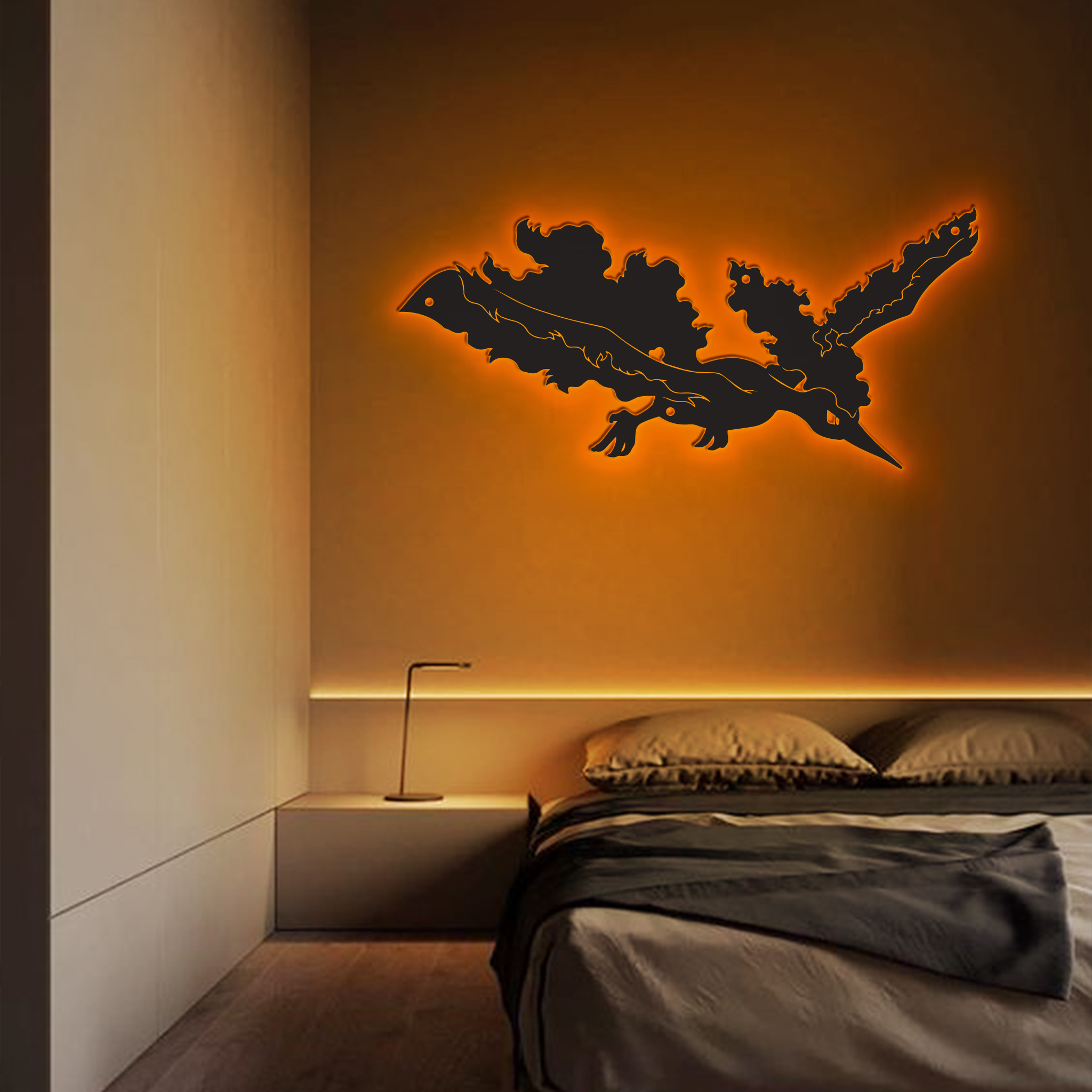 Moltres Pokemon Metal Sign