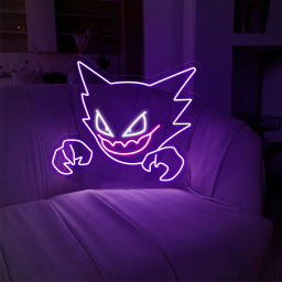 Haunter Pokemon Neon Signs