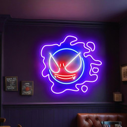 Gastly Pokemon Neon Signs