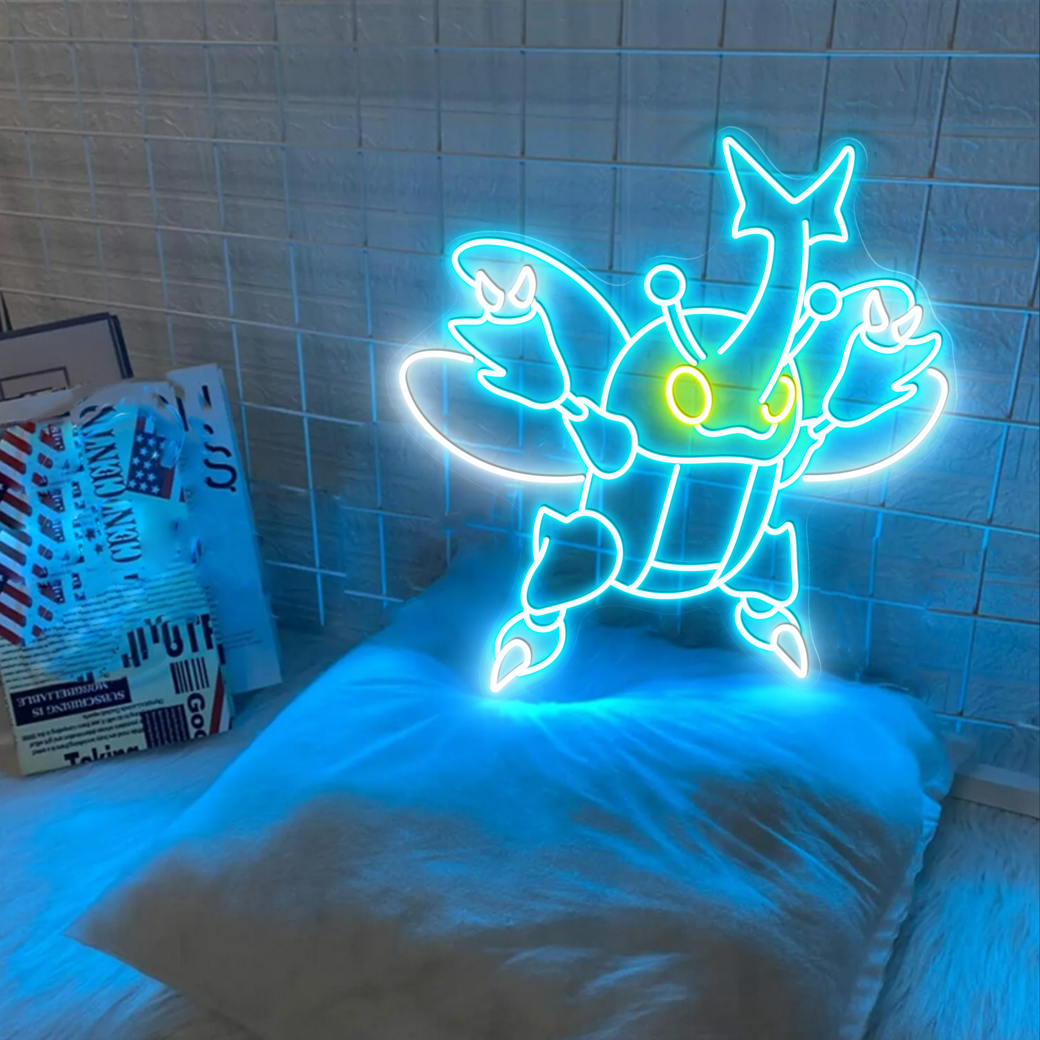 Pokemon Heracross Neon Sign