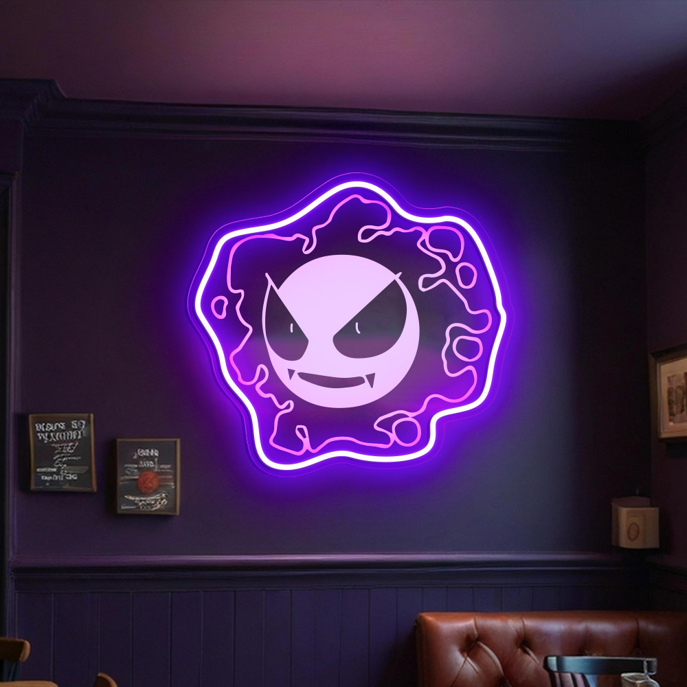 Gastly Pokemon Laser Signs
