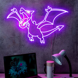 Aerodactyl Pokemon Neon Signs