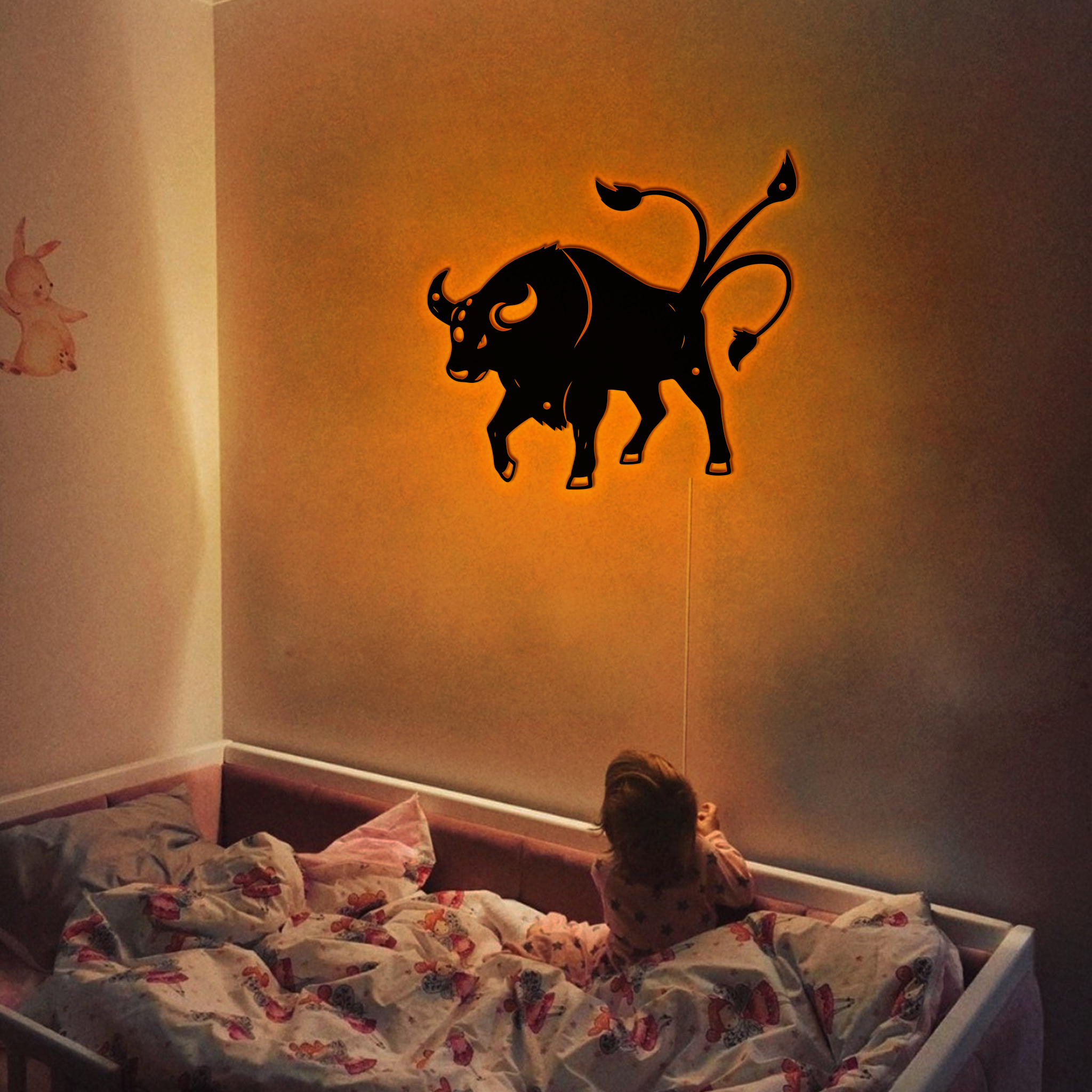 Pokemon Tauros Metal Sign