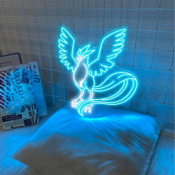 Articuno Pokemon Neon Signs