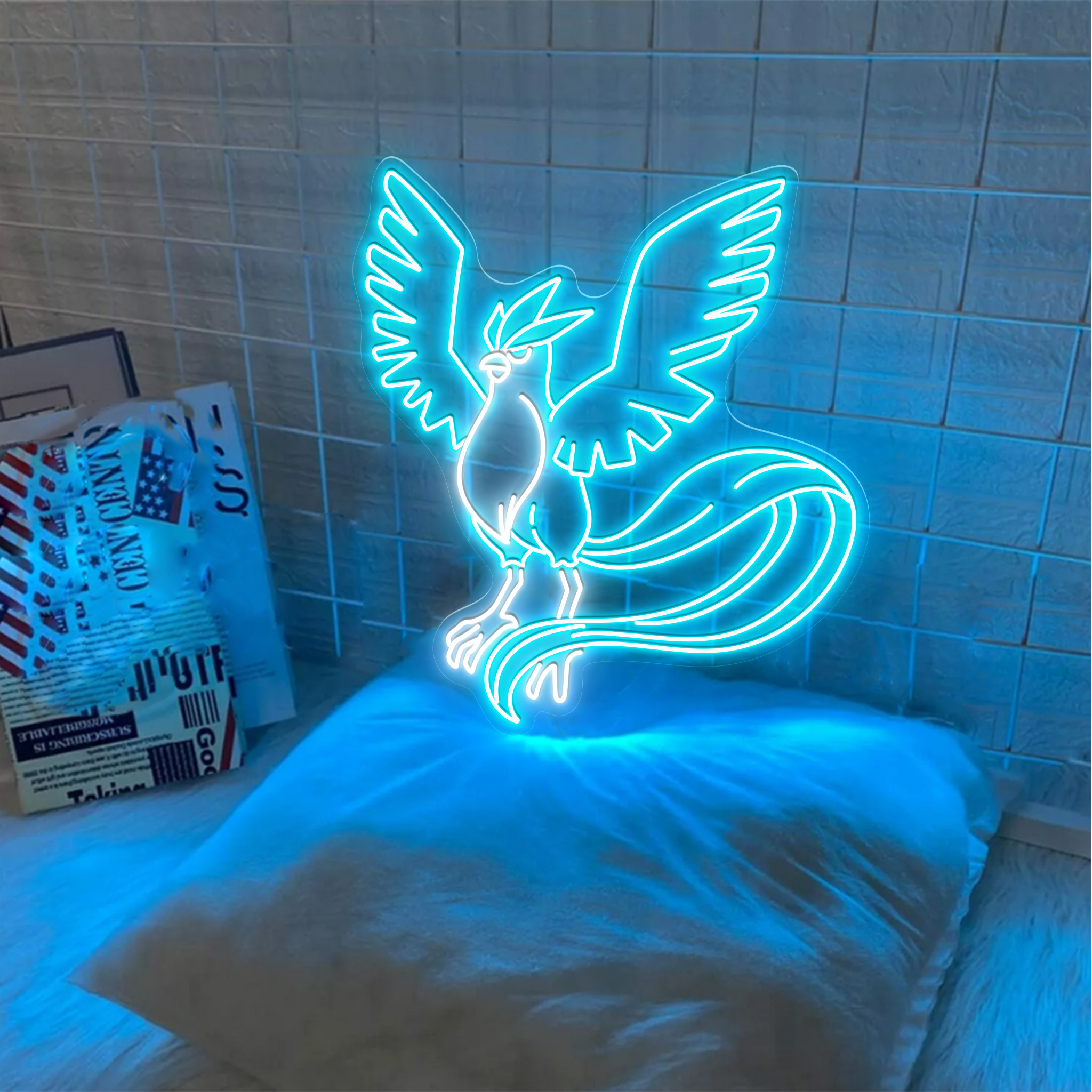 Articuno Pokemon Neon Signs