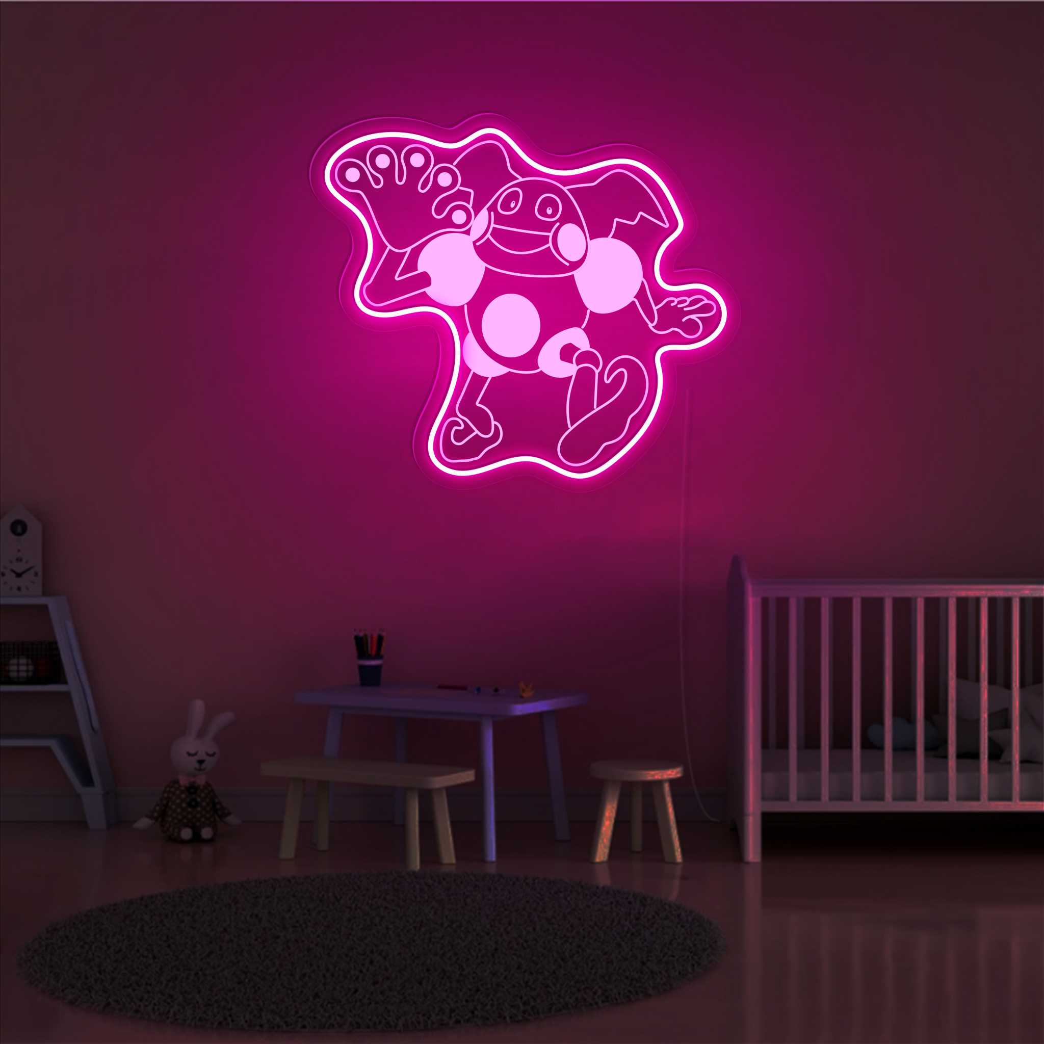 Pokemon Mr. Mime Laser Signs