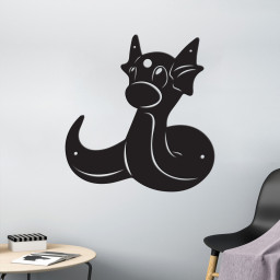 Dratini Pokemon Metal Sign