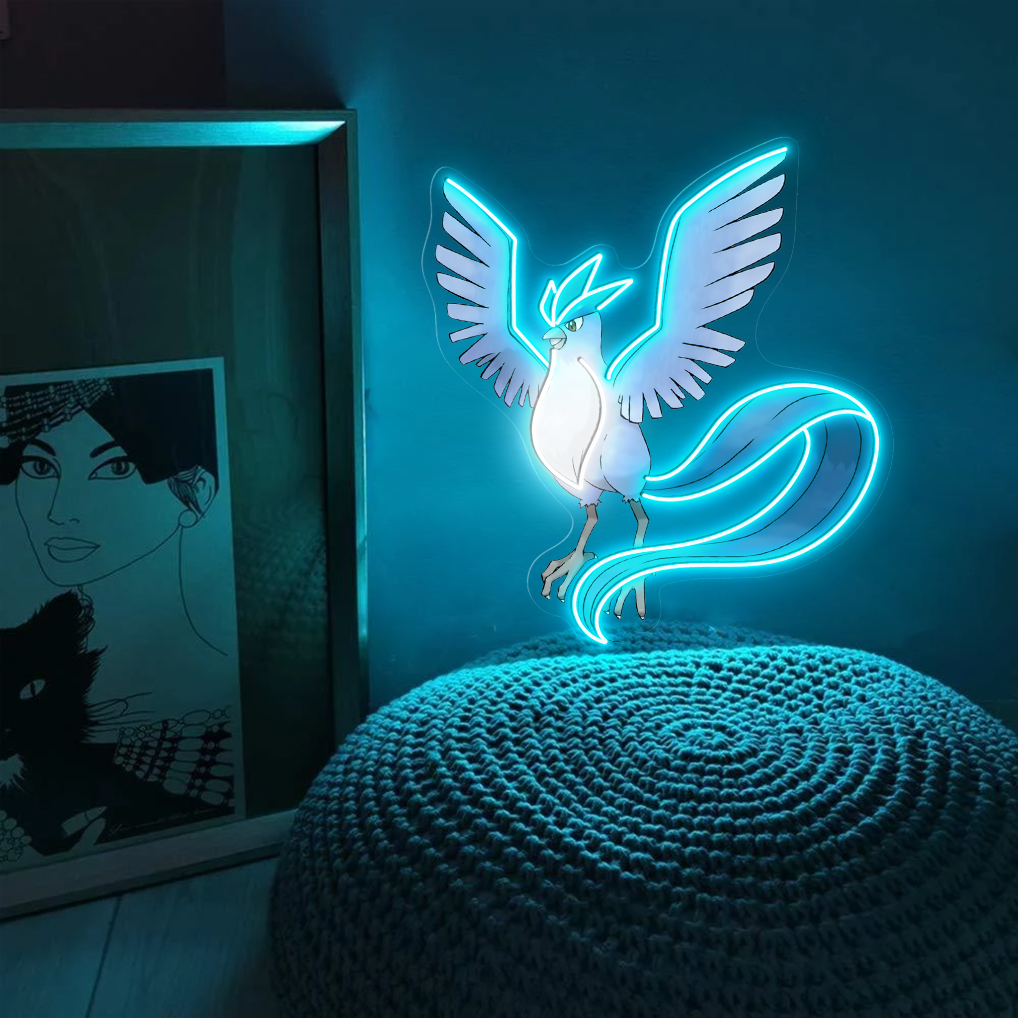 Articuno Pokemon UV Signs