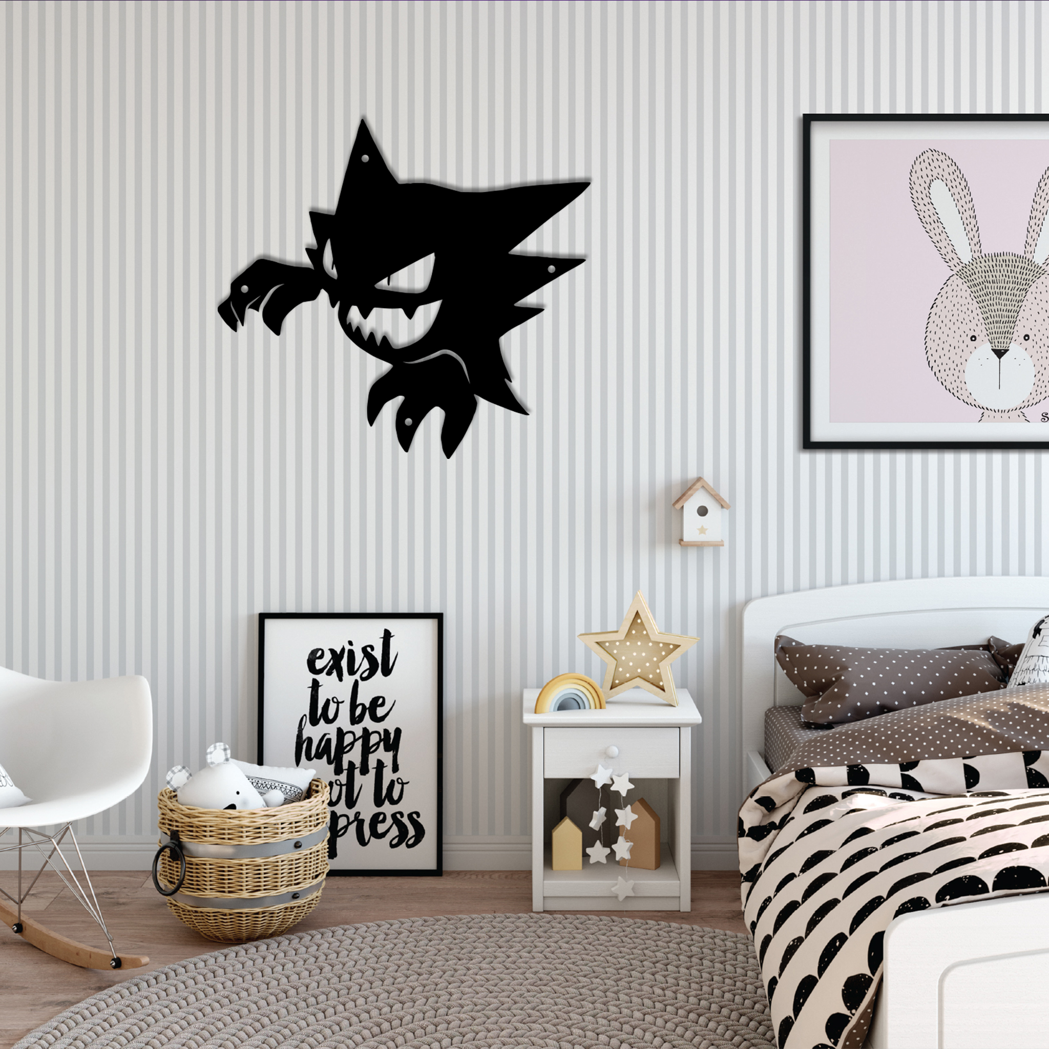 Haunter Pokemon Metal Sign