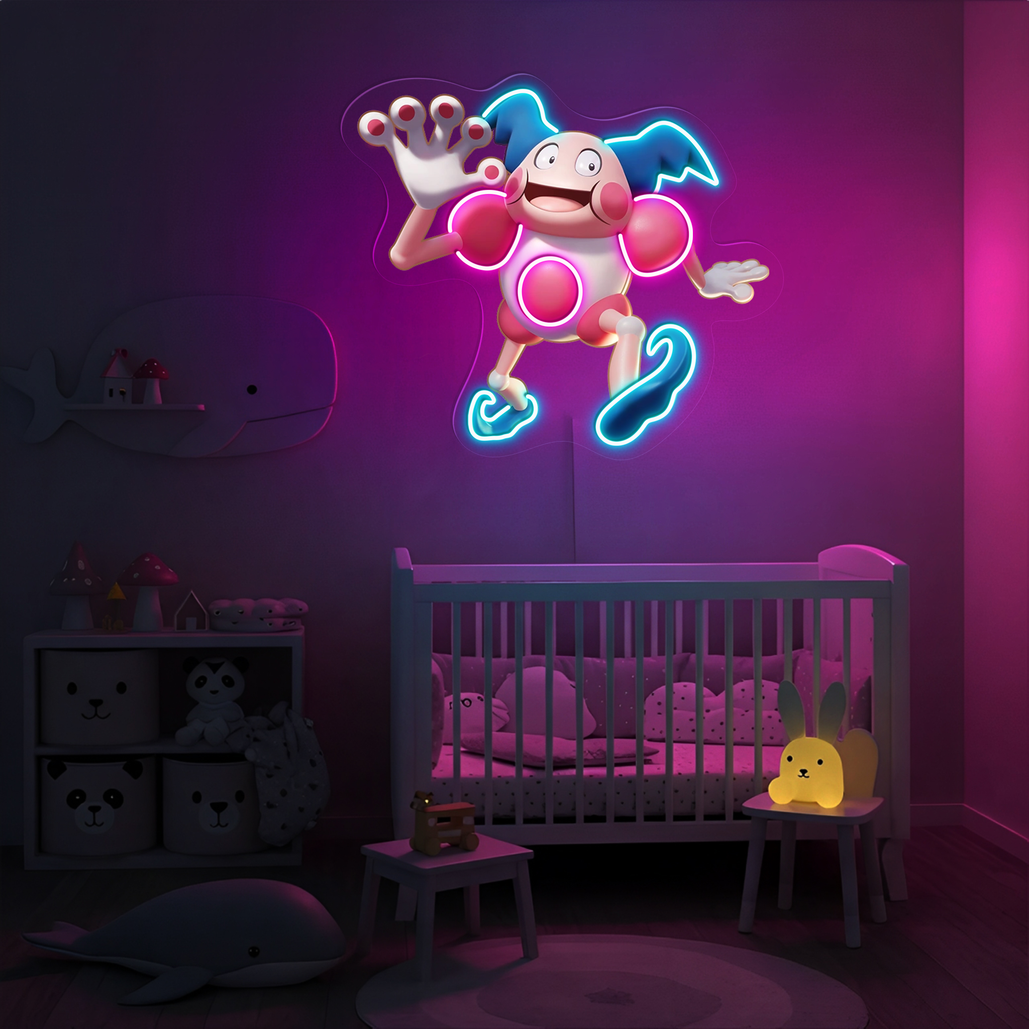 Pokemon Mr. Mime UV Signs