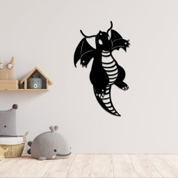 Dragonite Pokemon Metal Sign