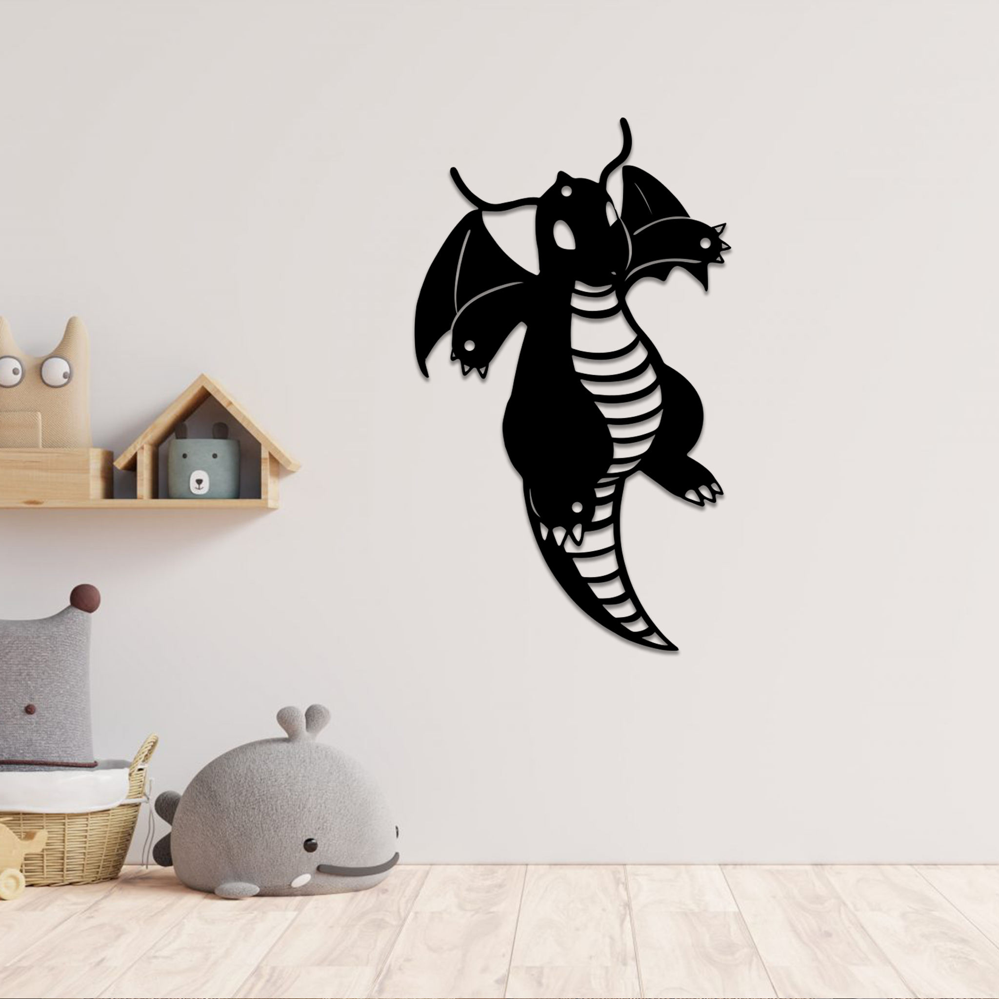 Dragonite Pokemon Metal Sign