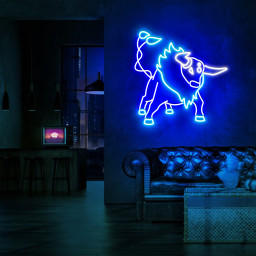 Pokemon Tauros Neon Signs
