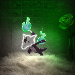 Pokemon Marowak UV Sign