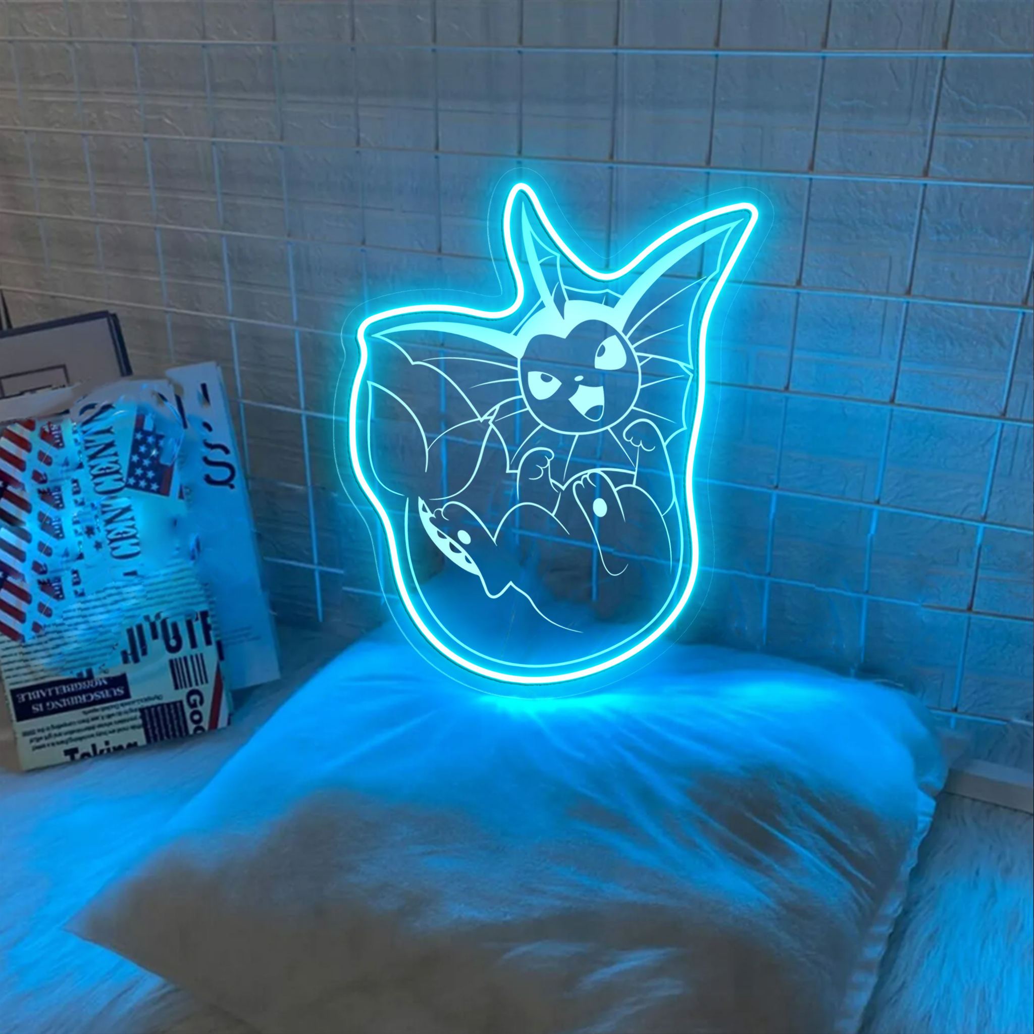 Vaporeon Pokemon Laser Sign