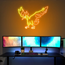 Moltres Pokemon Neon Signs