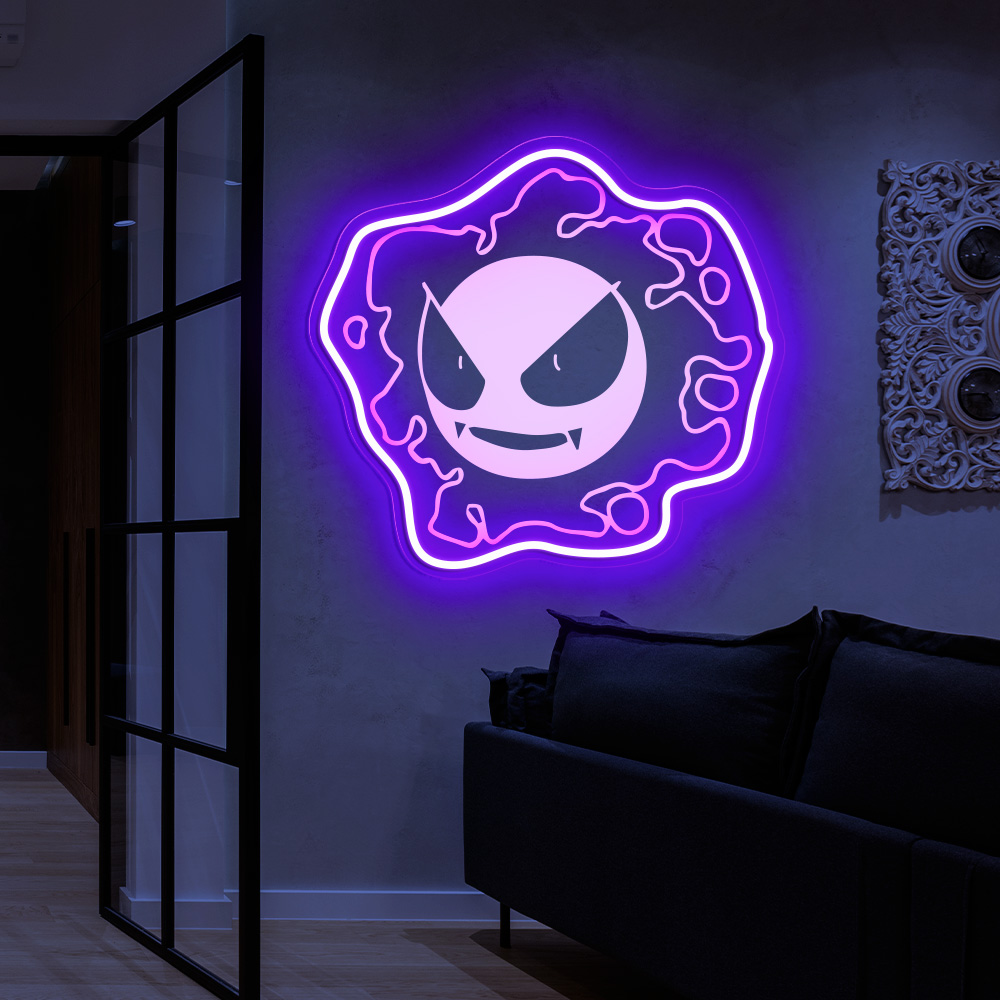 Gastly Pokemon Laser Signs