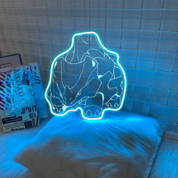 Pokemon Rhyhorn Laser Signs