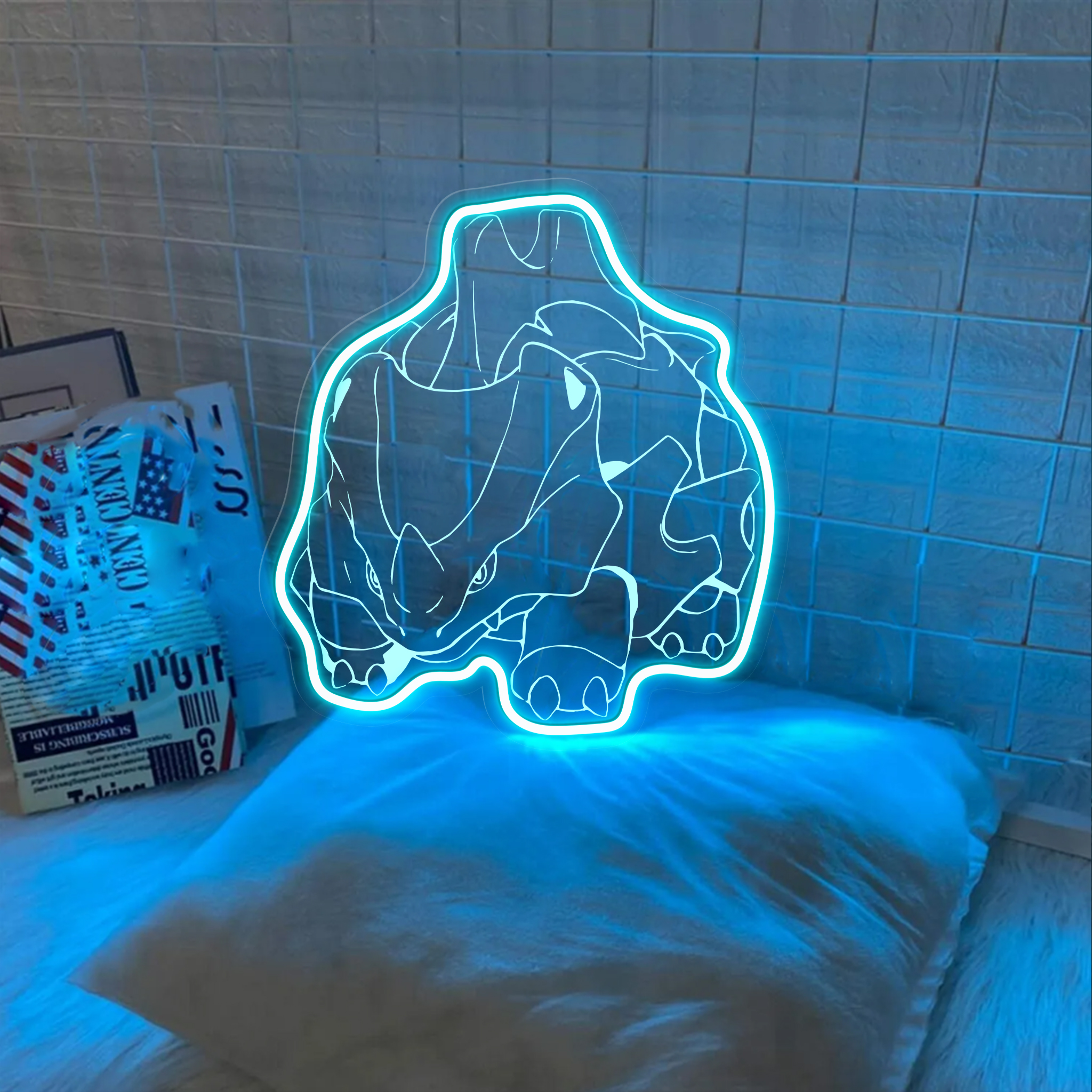 Pokemon Rhyhorn Laser Signs