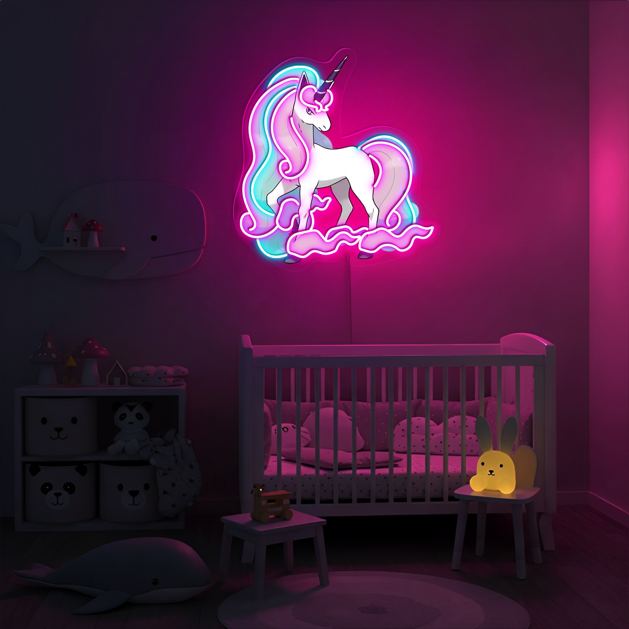 Rapidash Pokemon UV Sign