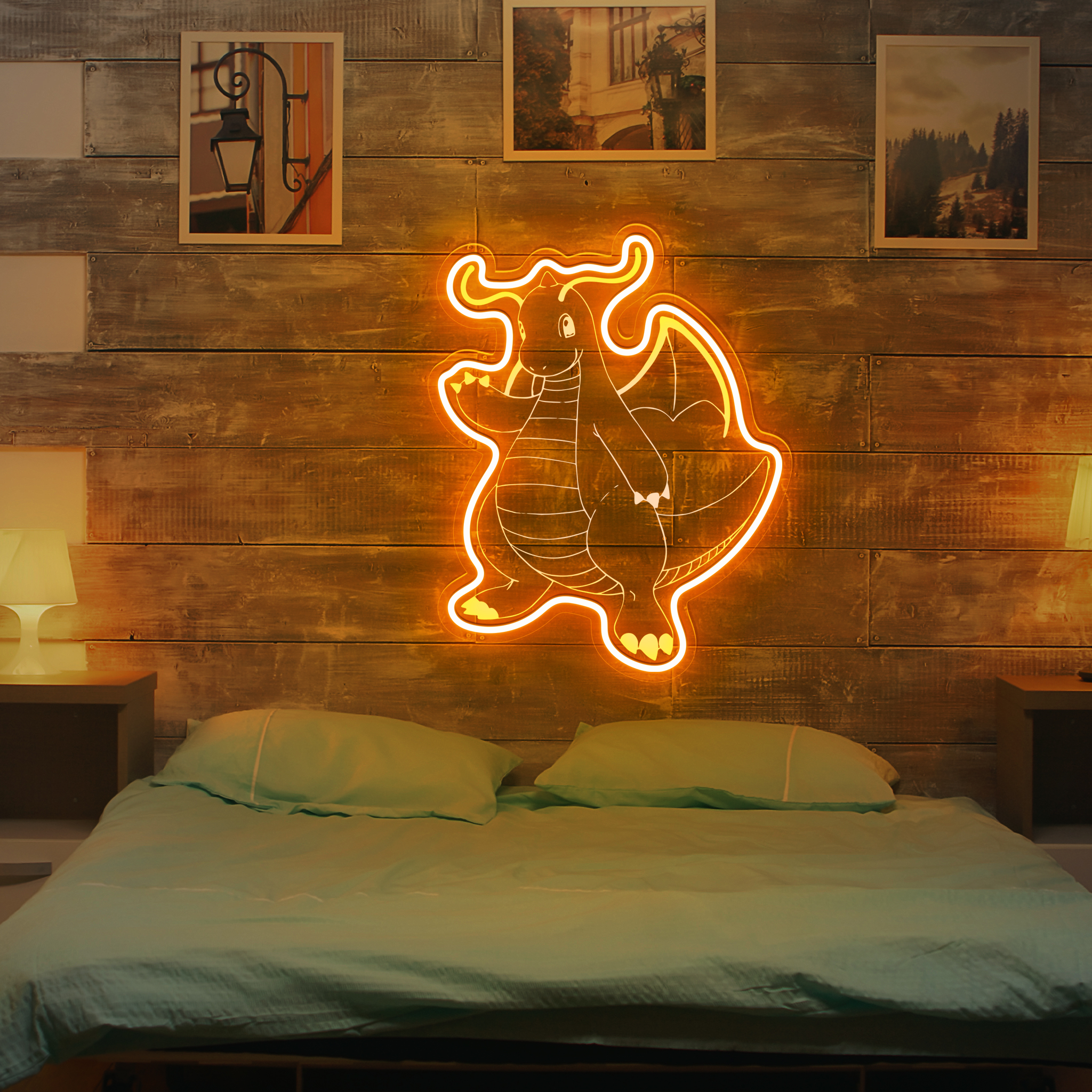 Dragonite Pokemon Laser Signs