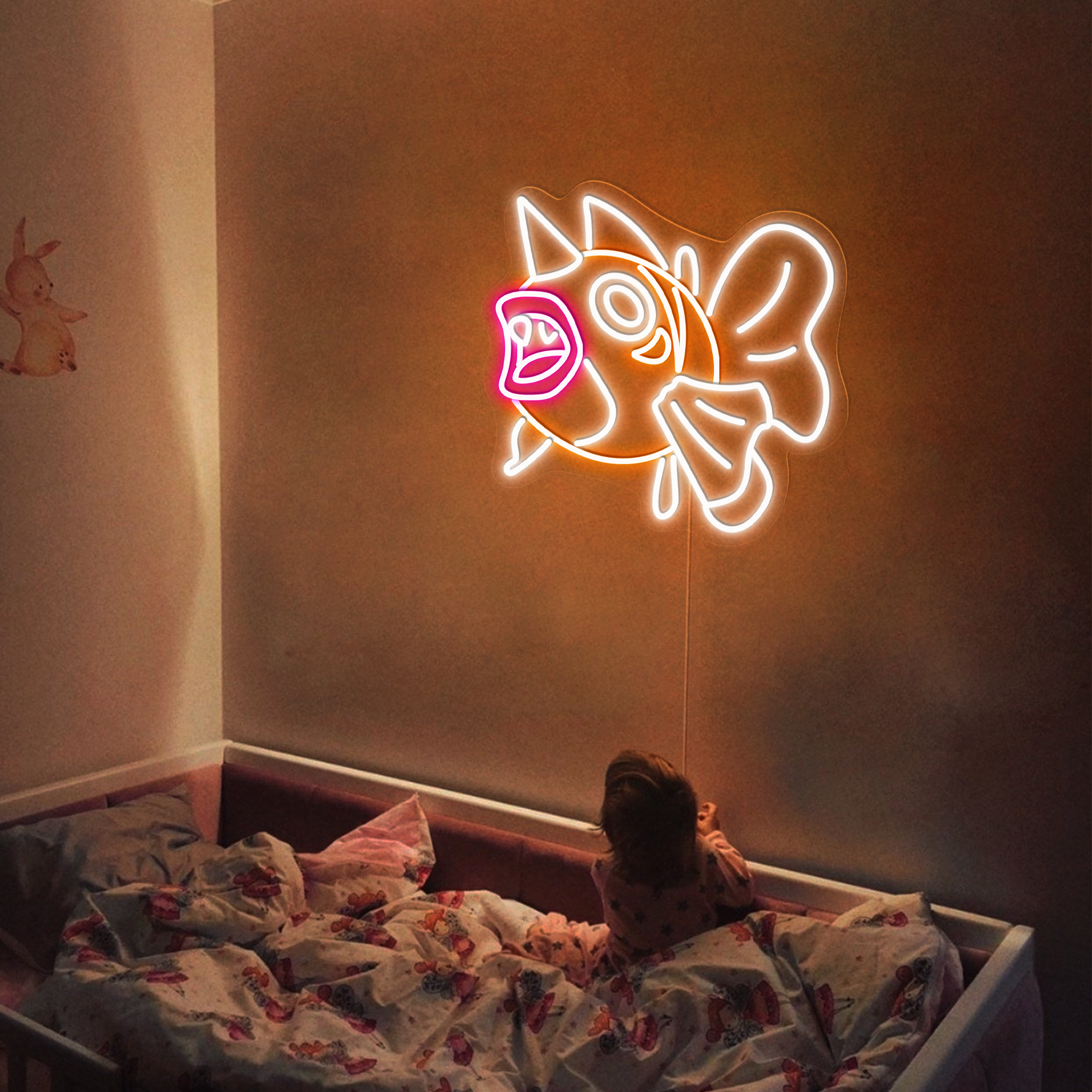 Pokemon Seaking Neon Sign