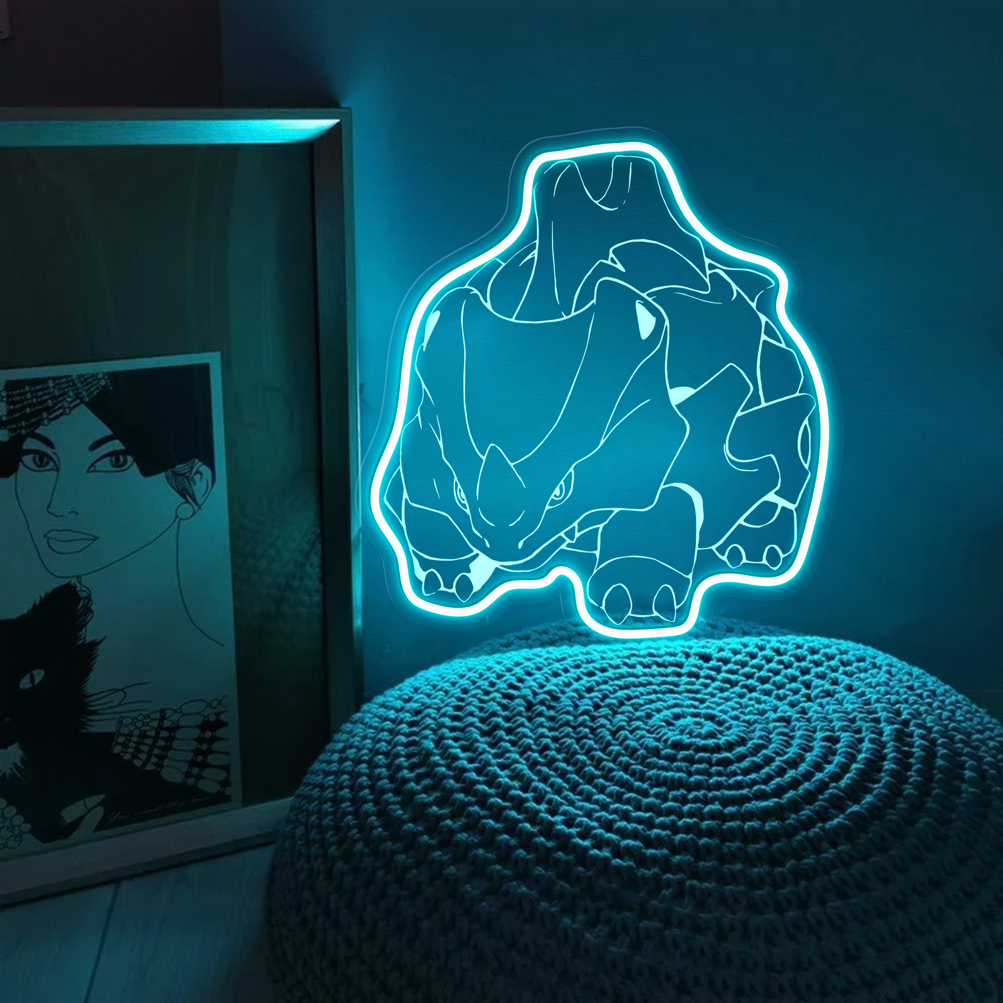 Pokemon Rhyhorn Laser Signs