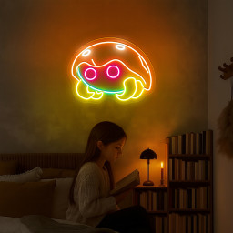 Kabuto Pokemon Neon Sign