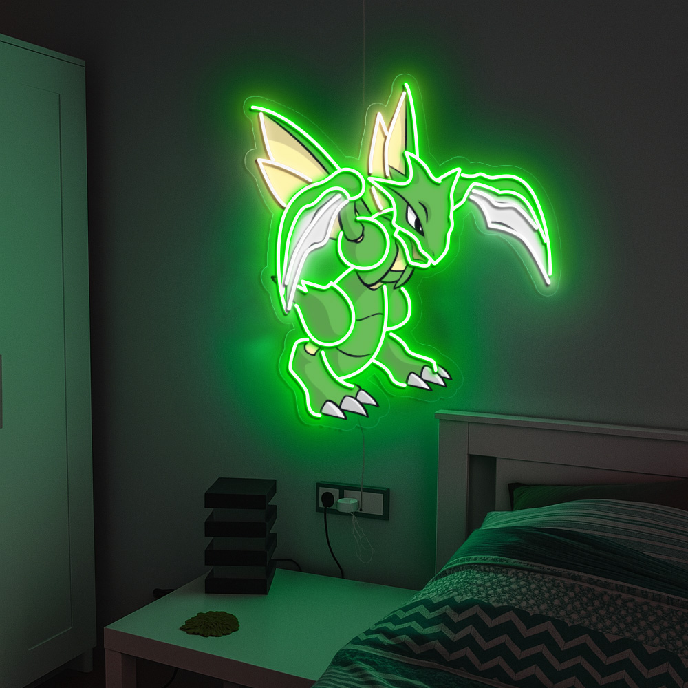 Pokemon Scyther UV Signs