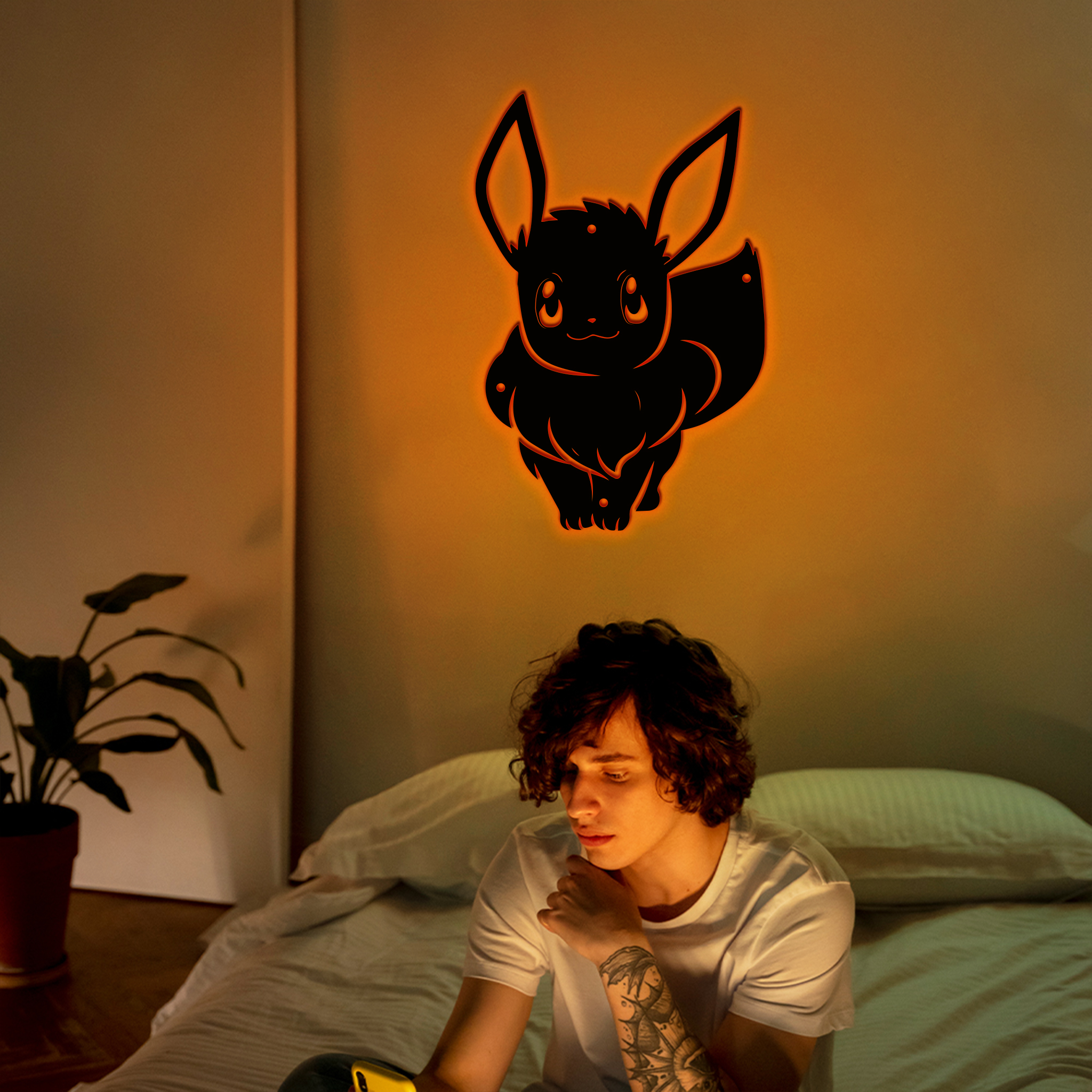 Pokemon Eevee Metal Signs