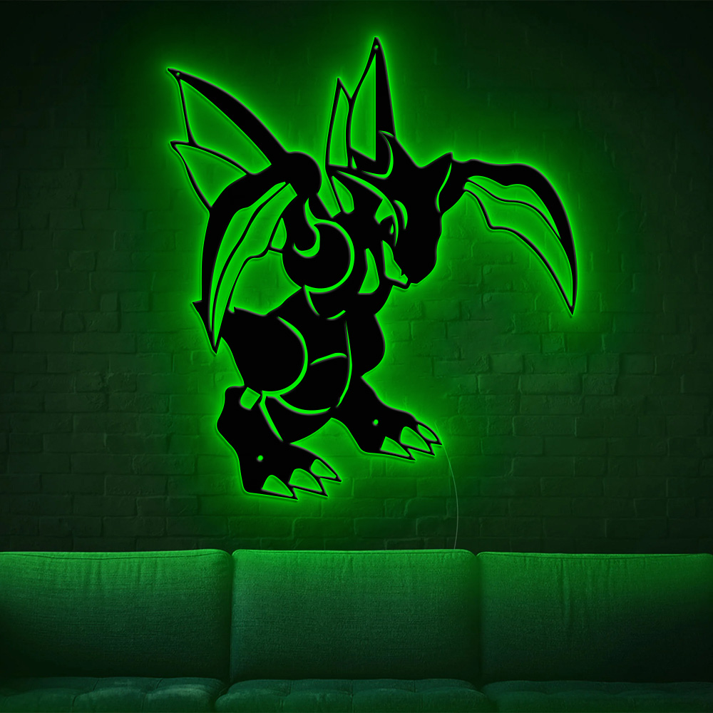 Pokemon Scyther Metal Signs