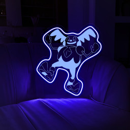 Mr. Mime Pokemon Laser Signs