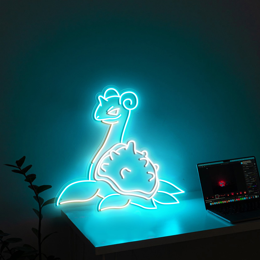 Pokemon Lapras Neon Sign