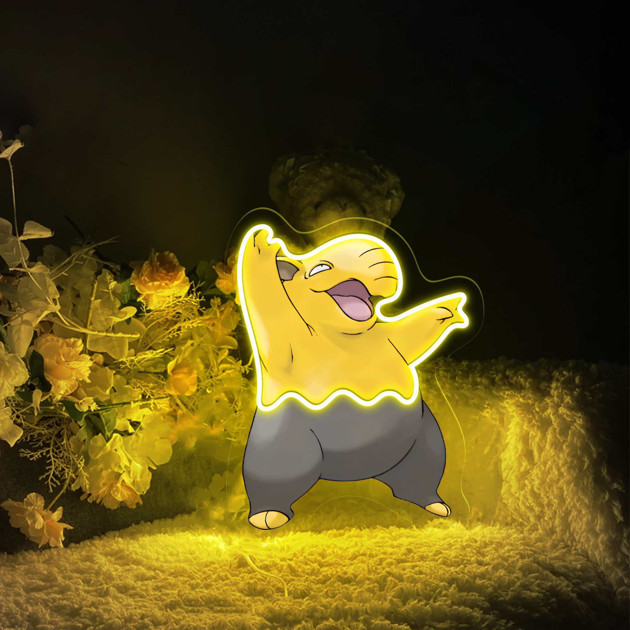 Drowzee Pokemon UV Sign