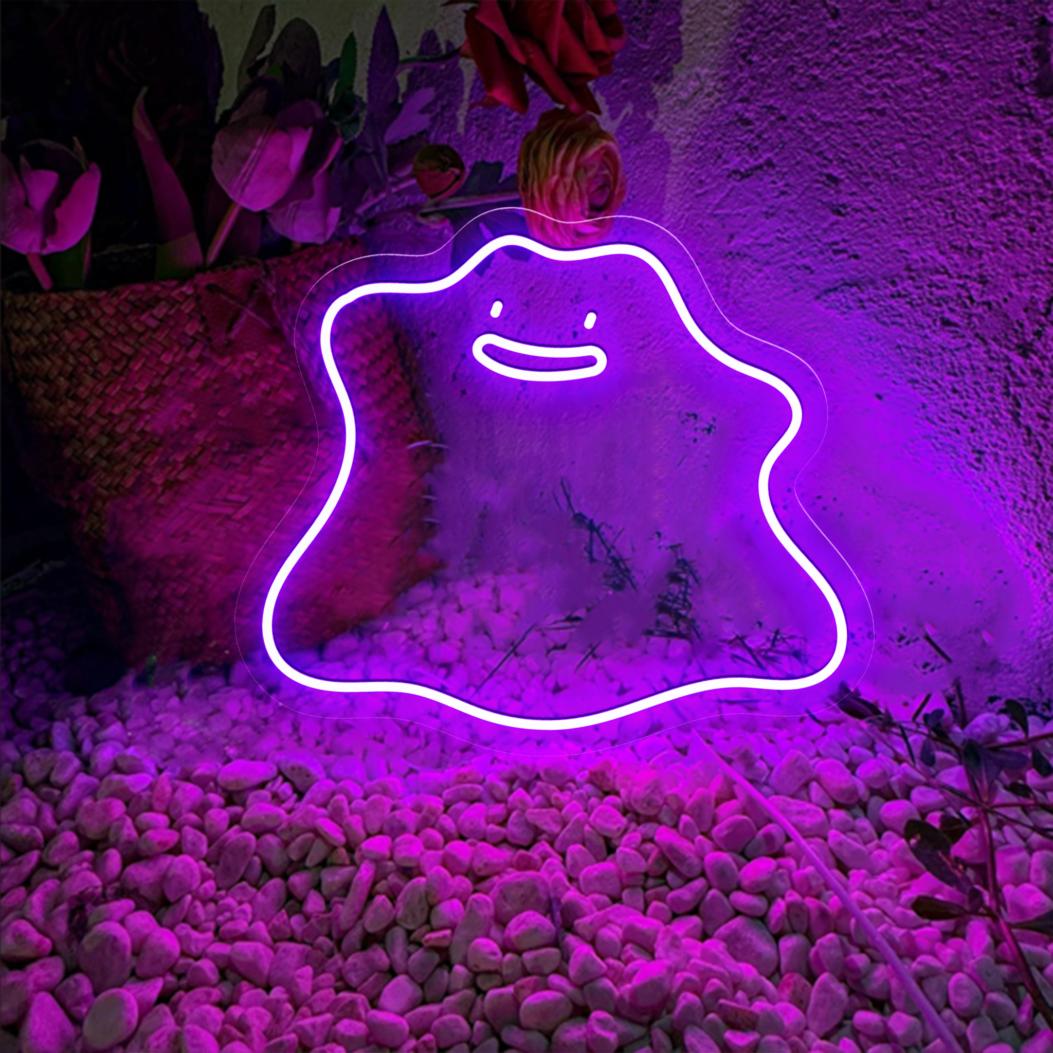 Pokemon Ditto Neon Sign