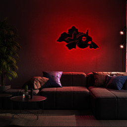 Pokemon Goldeen Metal Sign