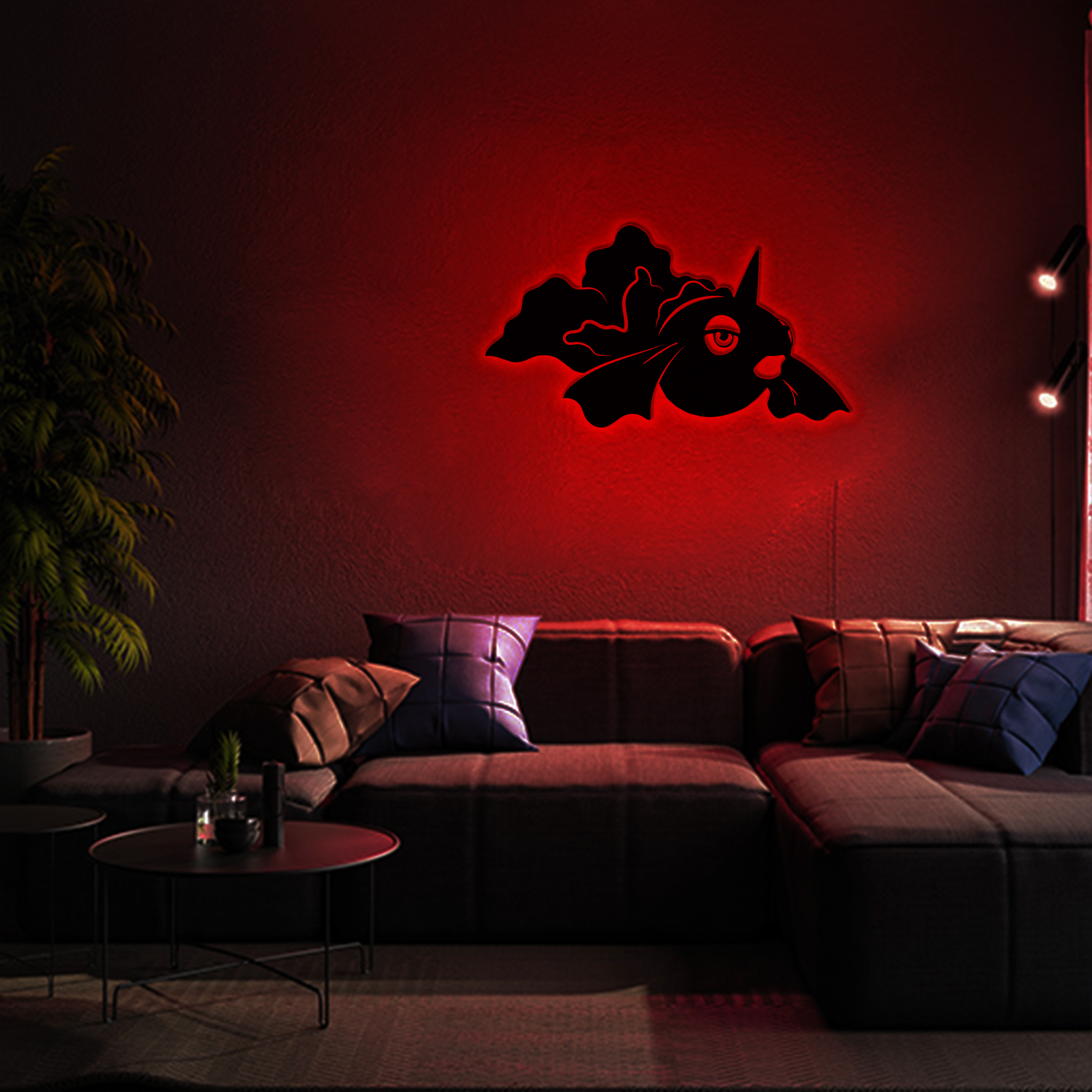 Pokemon Goldeen Metal Sign