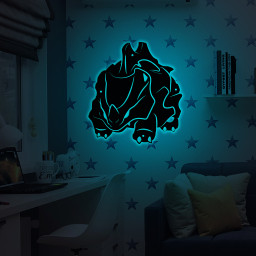 Pokemon Rhyhorn Metal Signs
