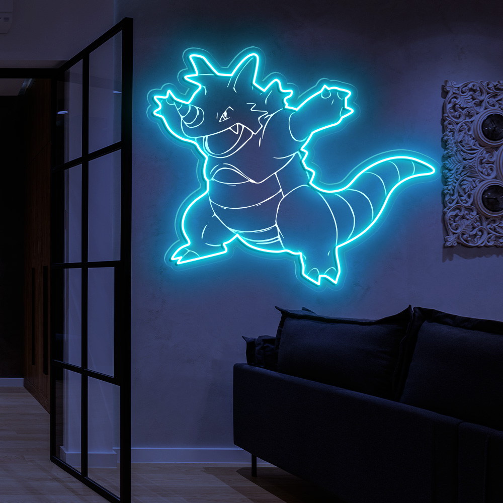 Pokemon Rhydon Laser Sign