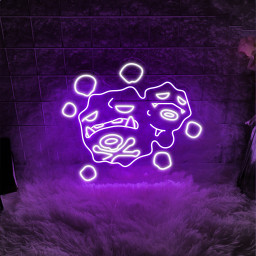 Pokemon Weezing Neon Signs